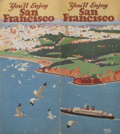 1930s San Francisco Brochure Front Cover